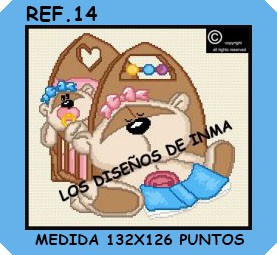 ESQUEMA PUNTO DE CRUZ. COLECCIÓN AMOR